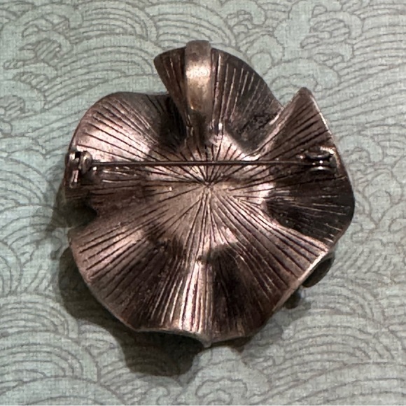 PREMIER DESIGNS FLOWER PENDANT BROOCH - Picture 5 of 7